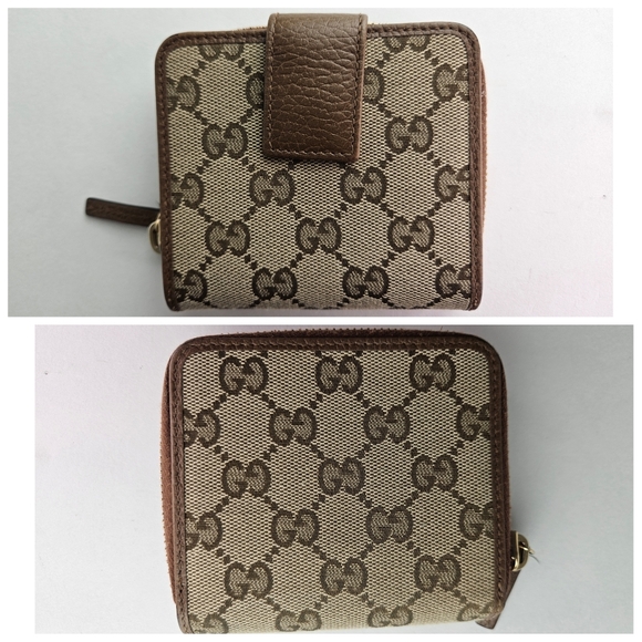 Authentic Gucci GG Bifold #3991M - Picture 3 of 7